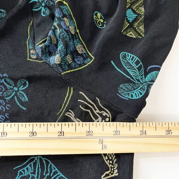 Coldwater Creek Slinky Knit Long Sleeve Shirt Wrinkle Resistant Artsy Size XXL - Picture 5 of 6